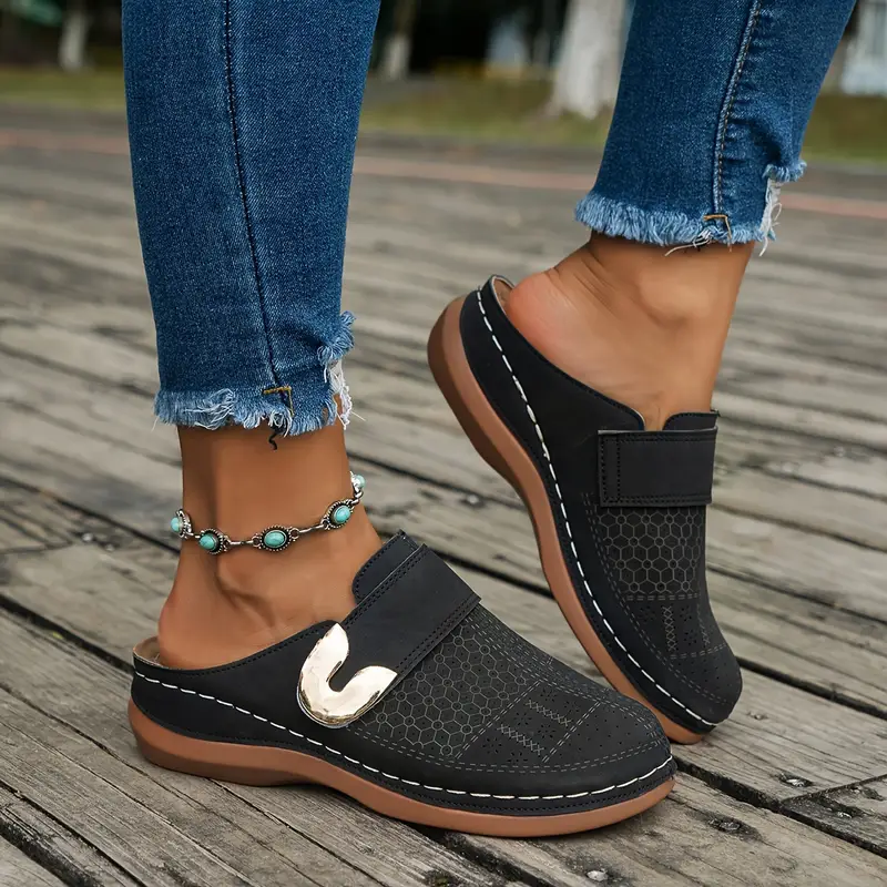 🔥Last Day Promotion 50% OFF - Women's Comfortable Non-Slip Wedge Heel Orthopaedic  Sandals-Comfort & Reliable