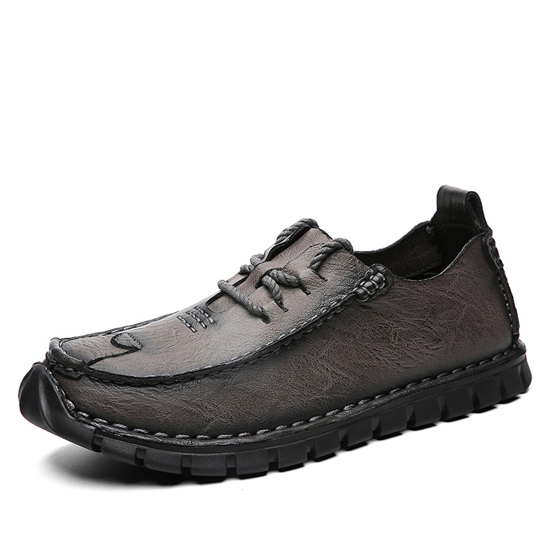 Handmade Men's sports non-slip soft-soled Cowhide leather shoes(Limited 70%off ⏰)-Comfort & Reliable