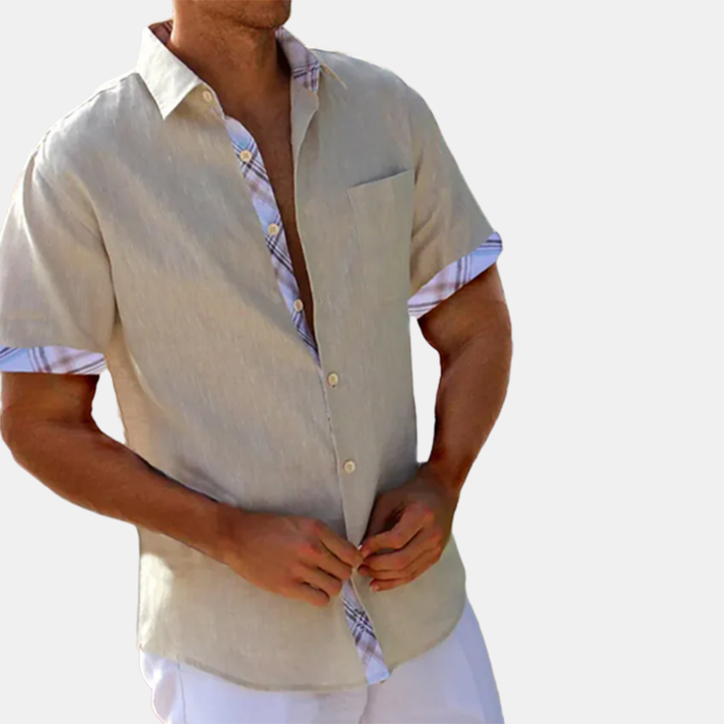 Men's Linen Shirt Summer Shirt Casual Shirt Beach Shirt-Comfort & Reliable