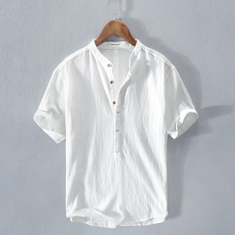 Provence Linen Cotton Shirt-Comfort & Reliable