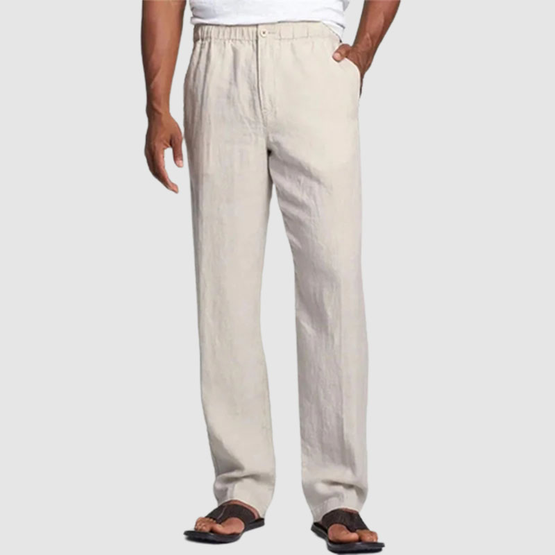 Men's Cotton Linen Pants-Comfort & Reliable