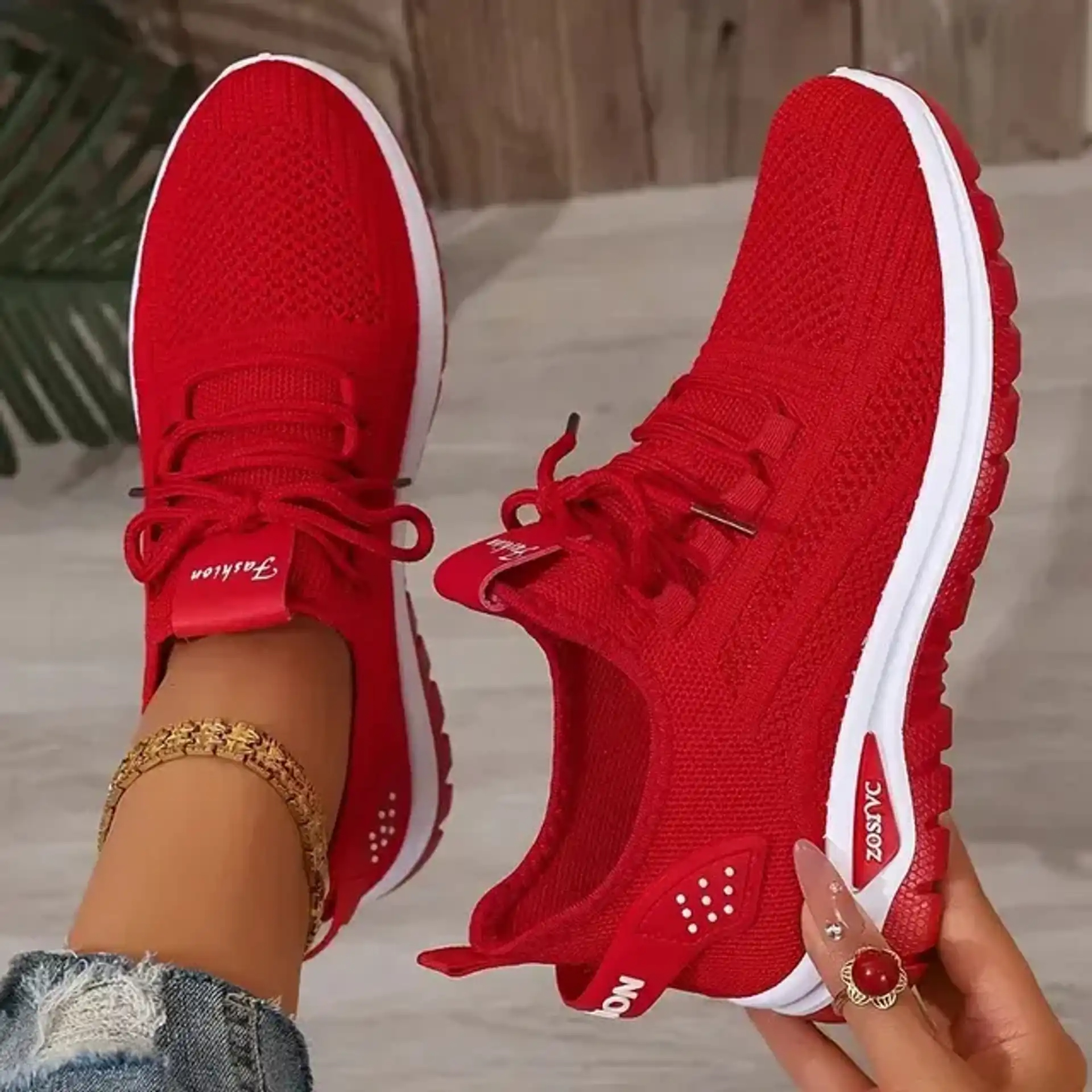 Women's Lightweight Casual Sneakers, Ultra Soft Sole-Comfort & Reliable