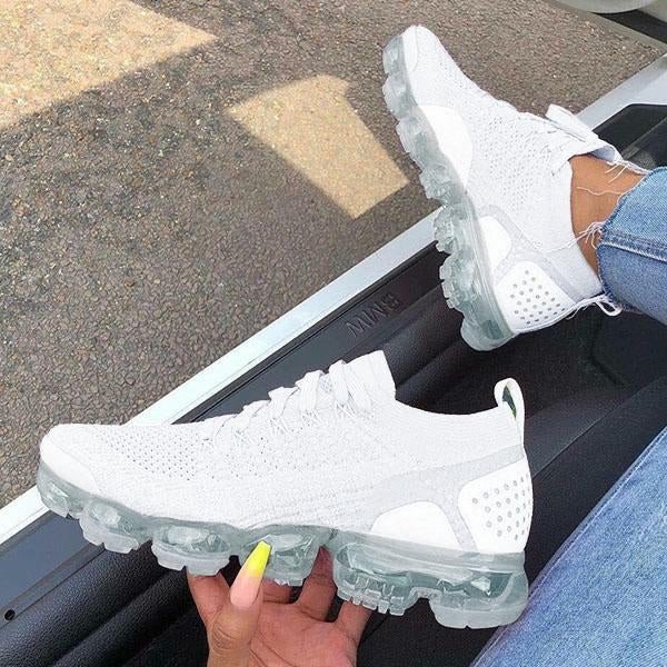 Women Women Round Toe All Season Air Cushion Sneakers-Comfort & Reliable