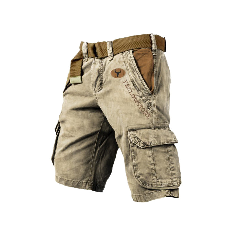 Men's multi-pocket shorts-Comfort & Reliable