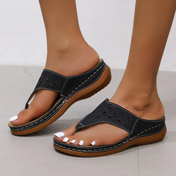 2025 Soft Bottom Massage Orthopedic Flip-Flops [Last day 75%OFF]-Comfort & Reliable