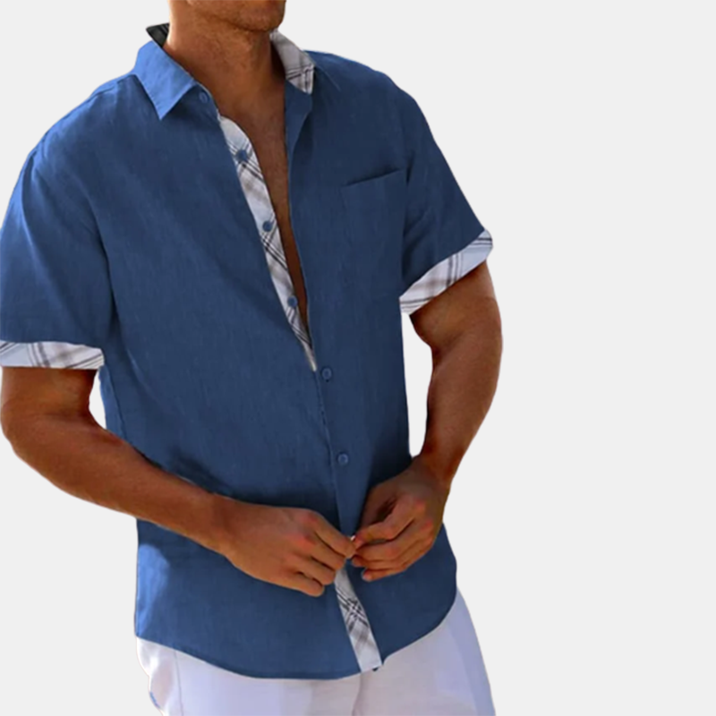Men's Linen Shirt Summer Shirt Casual Shirt Beach Shirt-Comfort & Reliable