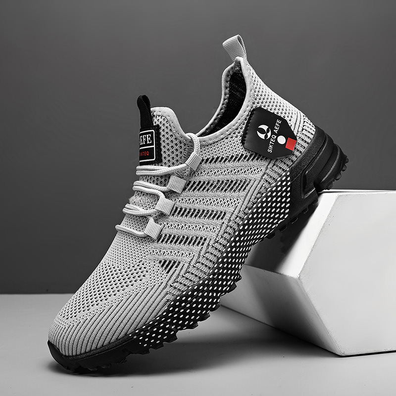 Men’s Lightweight Orthopedic Flyknit Sneakers-Comfort & Reliable