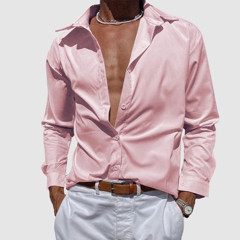 Men's exquisite long -sleeved shirt-Comfort & Reliable