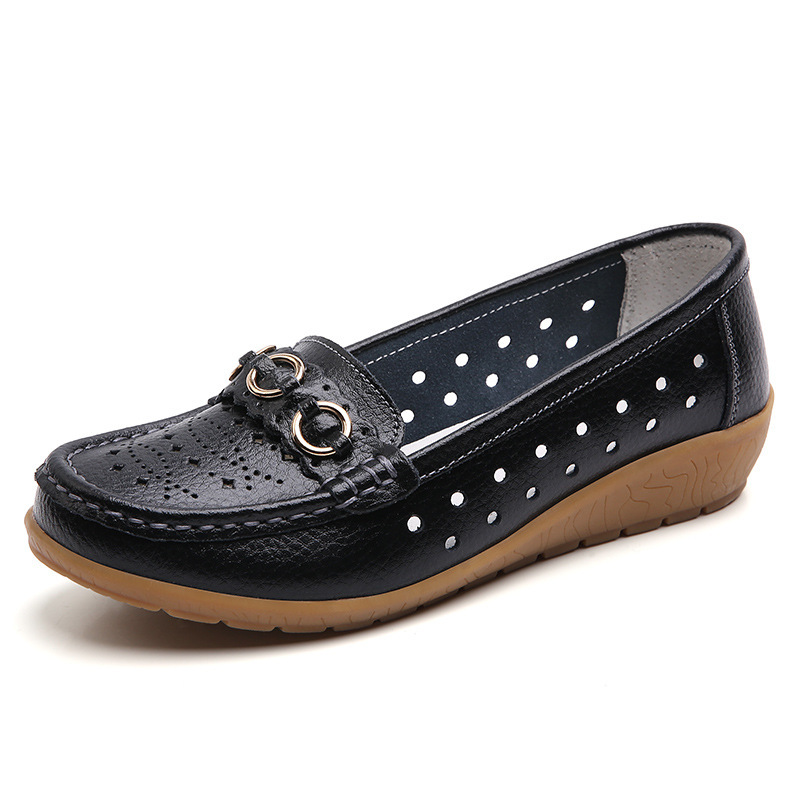 Women's Versatile Leather Lightweight Loafers