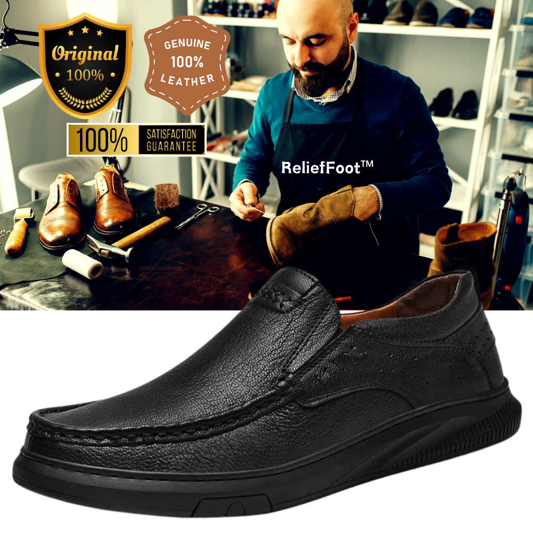 MerrfeetTM Handmade Men's non-slip soft-soled Cowhide leather loafs(Limited 70%off ⏰)-Comfort & Reliable