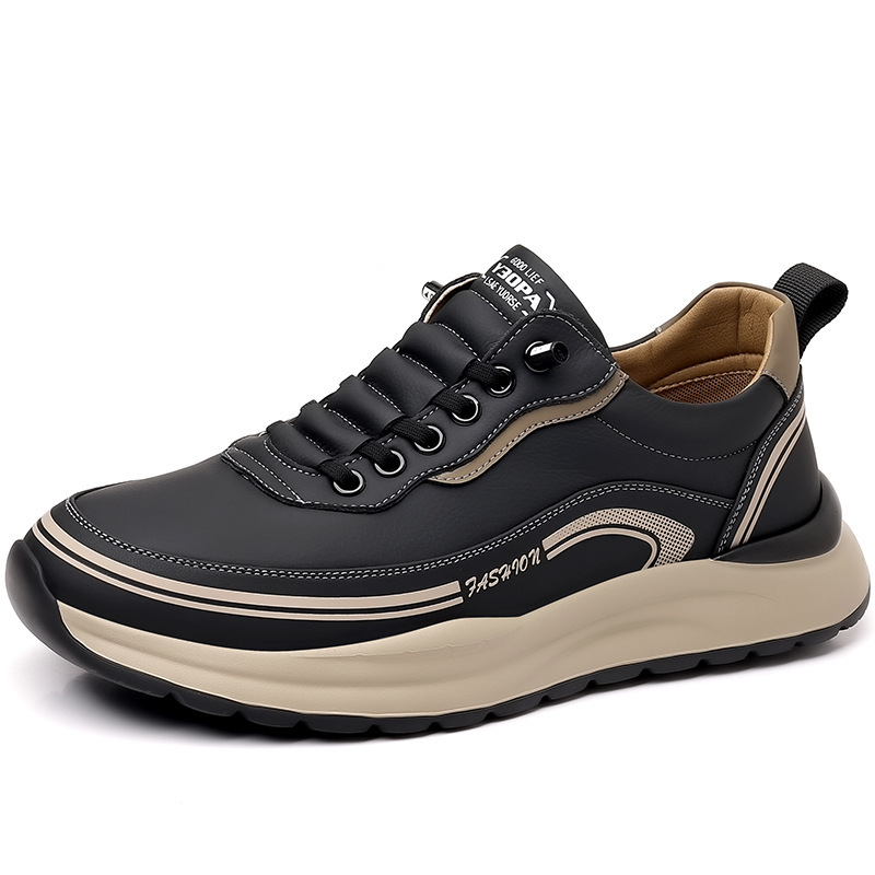 🔥LAST DAY - 50% OFF🛒Men's Comfortable Lightweight Leather Slip-On Orthopaedic Shoes-Comfort & Reliable