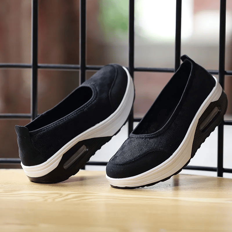 🌸🎉 Trendy Must-Have! Only a Few Left! ✨🥿💫Women's Daily Comfortable Breathable Shockproof Arch Support Orthopedic Slip-on Sneakers-Comfort & Reliable