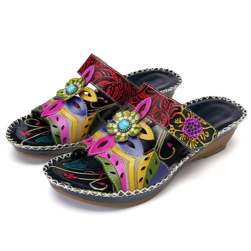 Bohemian fashion non-slip orthopedic sandals-Comfort & Reliable