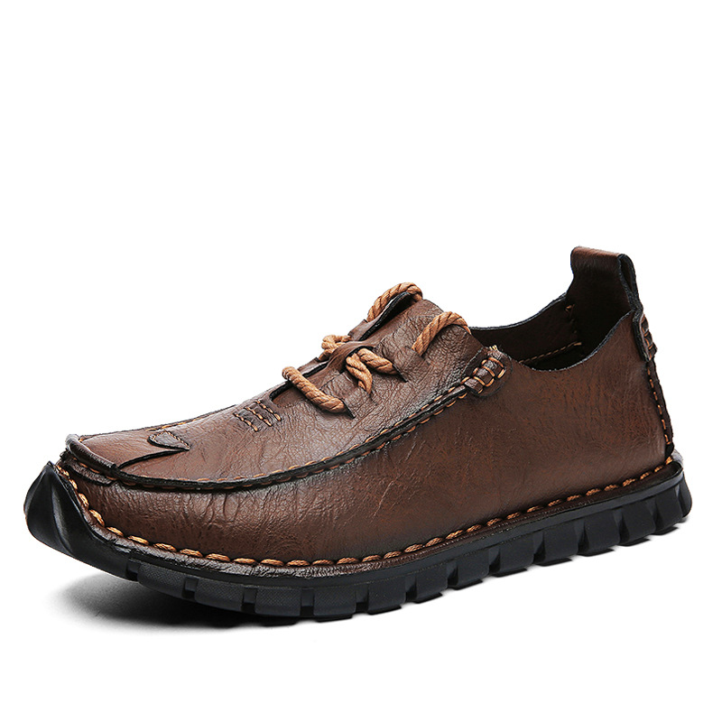 Handmade Men's sports non-slip soft-soled Cowhide leather shoes(Limited 70%off ⏰)-Comfort & Reliable