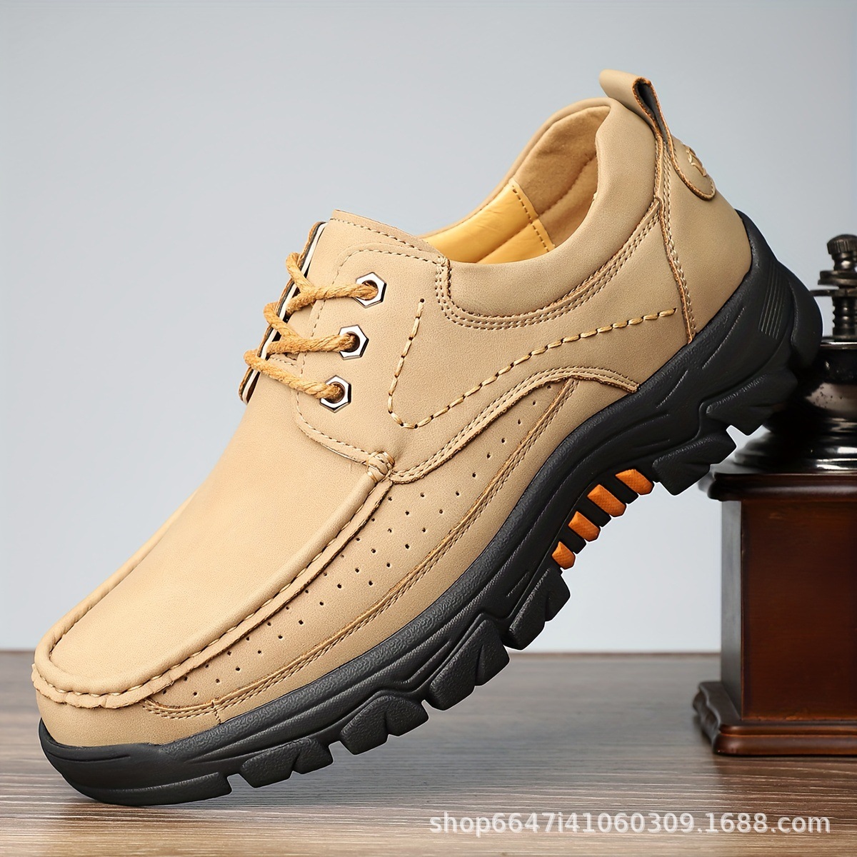 ⏰Promotion 70% OFF - 2024 Upgrade Men's Orthopedic Comfortable Casual Genuine Leather Slip On Loafers (Lace-up)-Comfort & Reliable