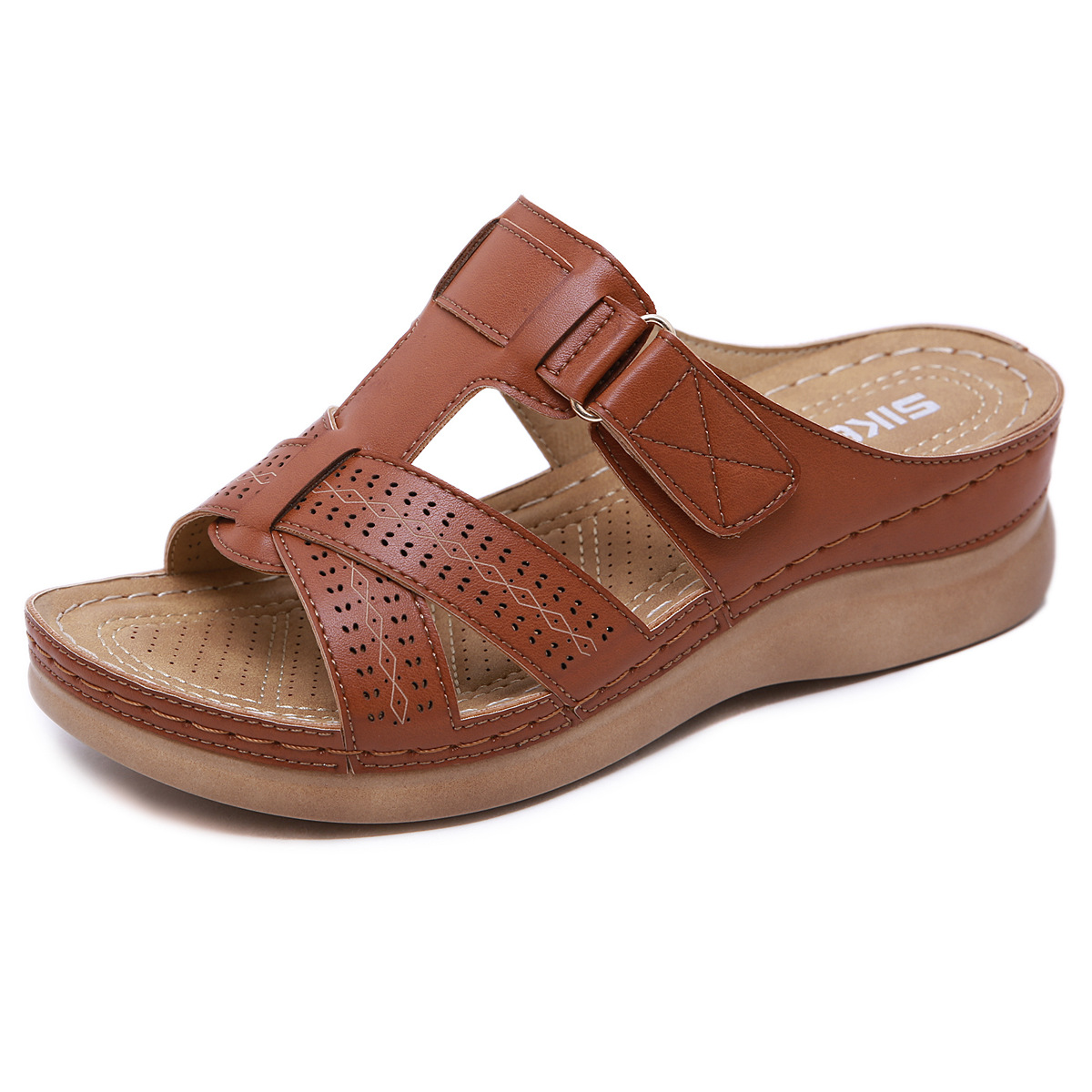 Premium Vintage Orthopedic Open Toe Sandal-Comfort & Reliable