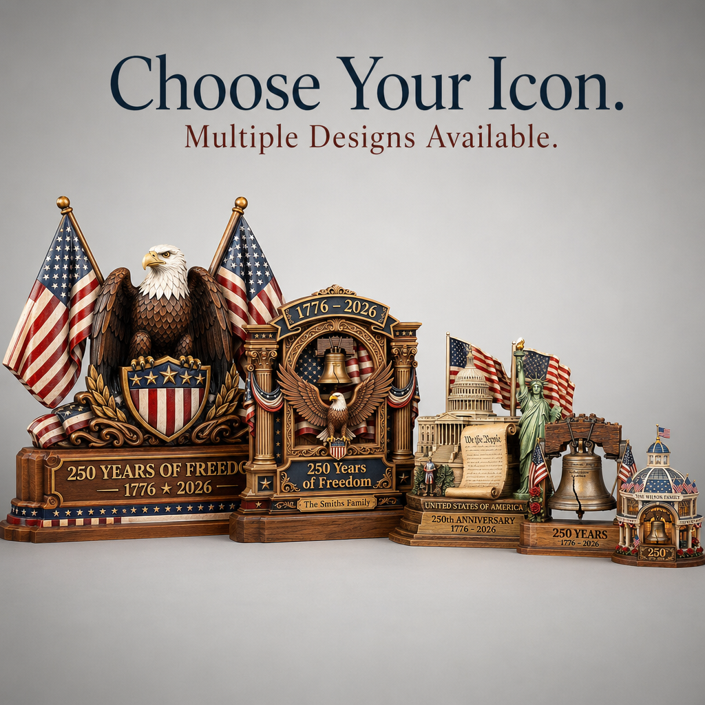 Hand Carved American Legacy For Your Home