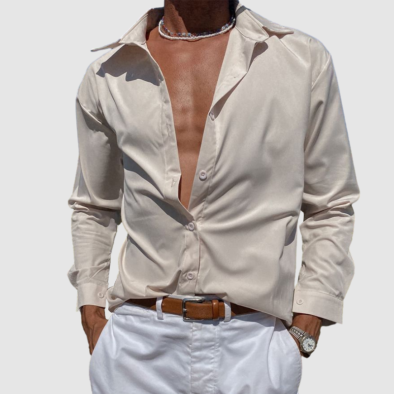 Men's exquisite long -sleeved shirt-Comfort & Reliable