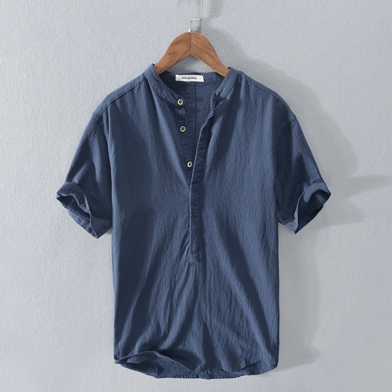 Provence Linen Cotton Shirt-Comfort & Reliable