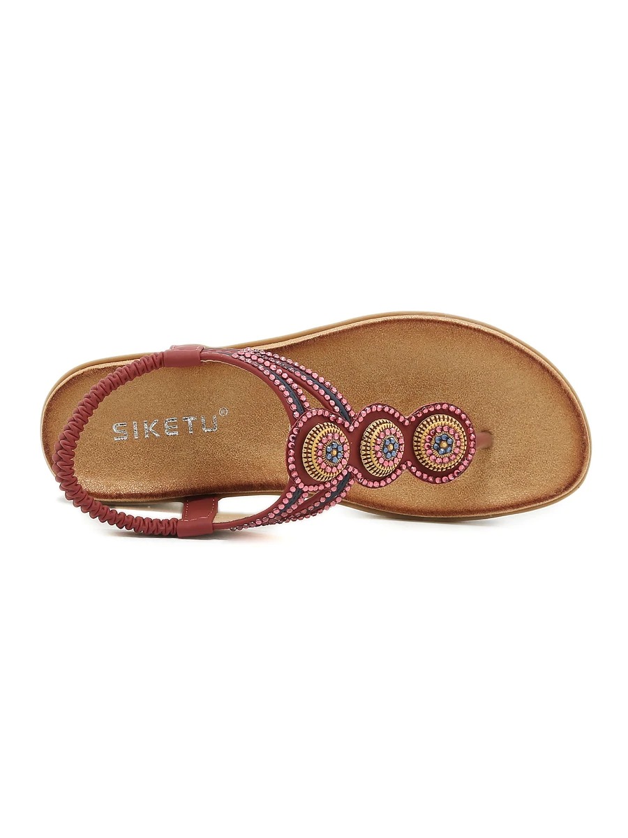 Women's Comfy Flat Sandals - SIKETU-Comfort & Reliable