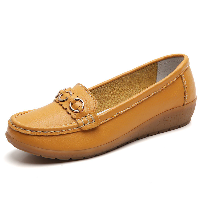 Women's Versatile Leather Lightweight Loafers