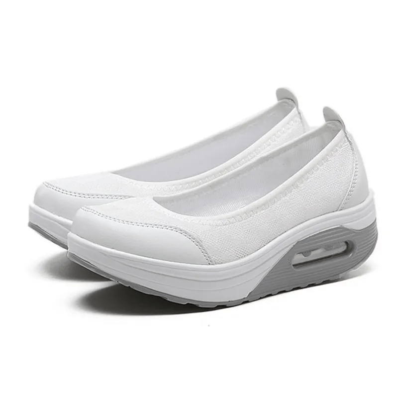 🌸🎉 Trendy Must-Have! Only a Few Left! ✨🥿💫Women's Daily Comfortable Breathable Shockproof Arch Support Orthopedic Slip-on Sneakers-Comfort & Reliable