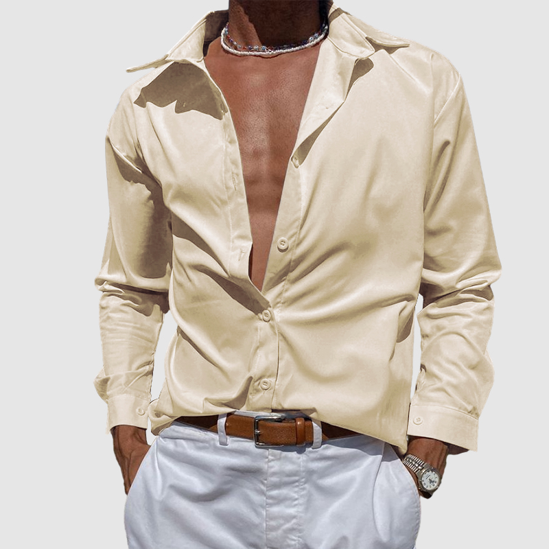 Men's exquisite long -sleeved shirt-Comfort & Reliable