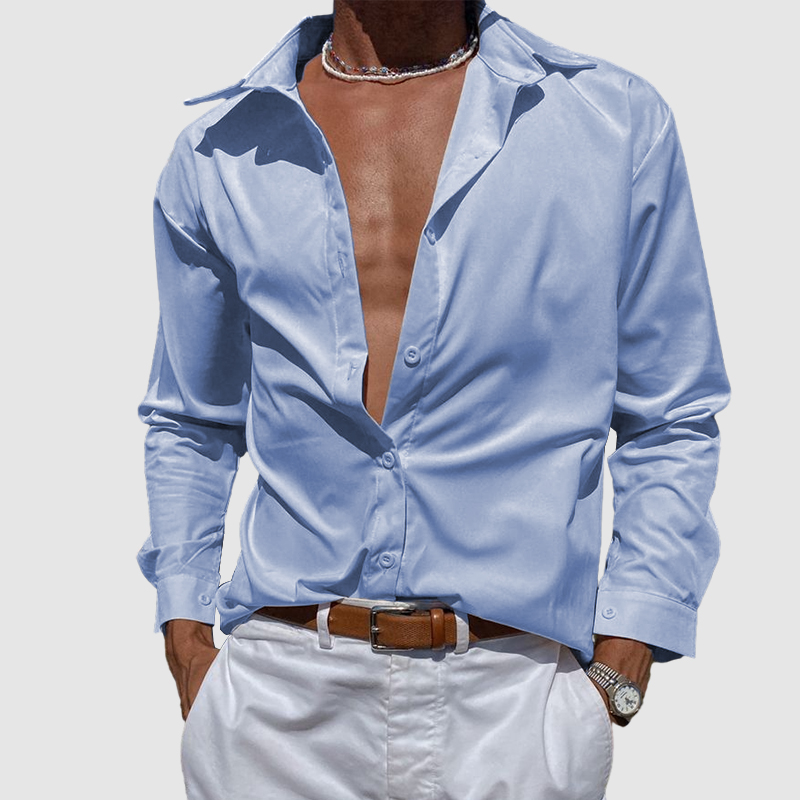 Men's exquisite long -sleeved shirt-Comfort & Reliable