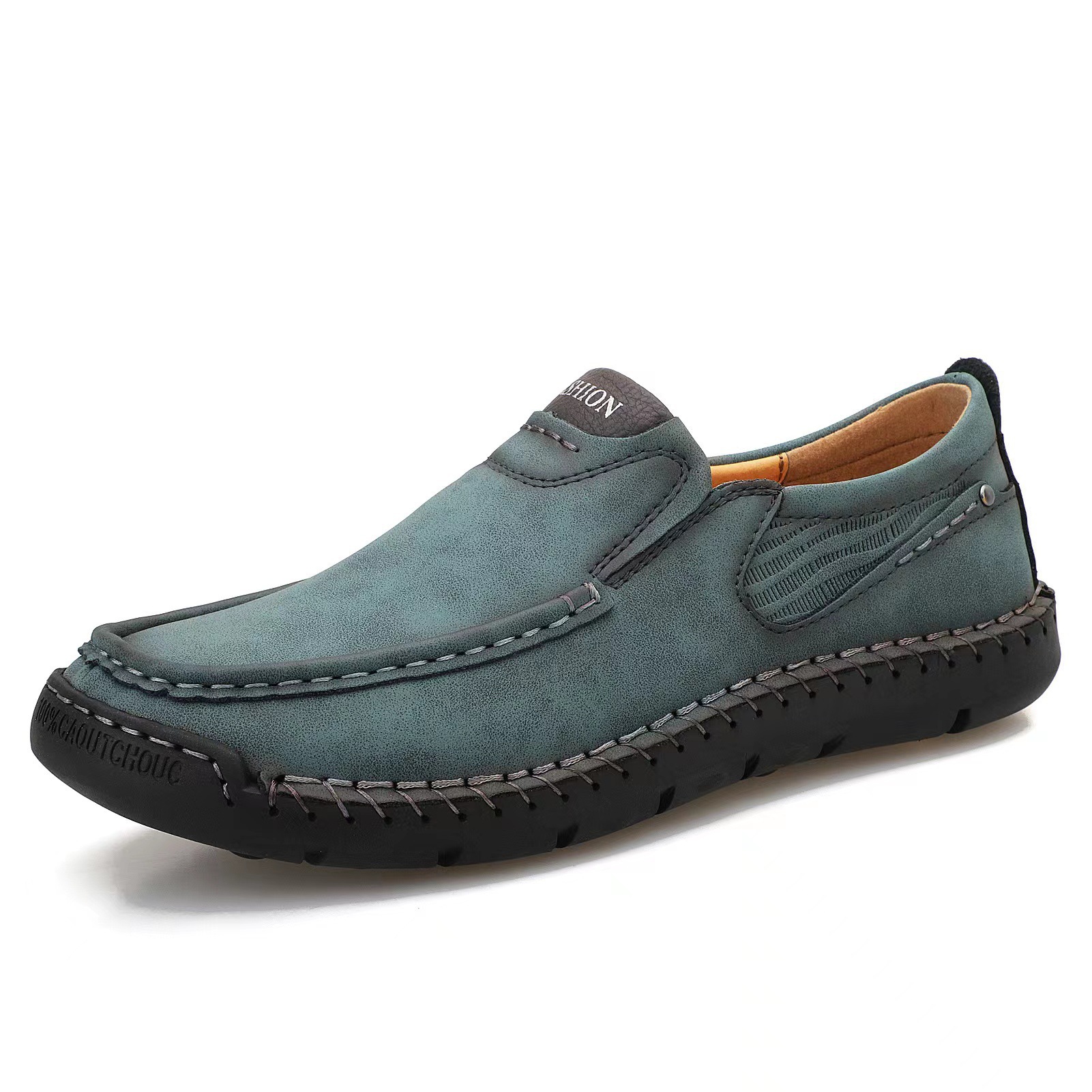 ⏰Promotion 70% OFF - 2025 Spring Men's Orthopedic Comfortable Casual Genuine Leather Slip On Loafers-Comfort & Reliable