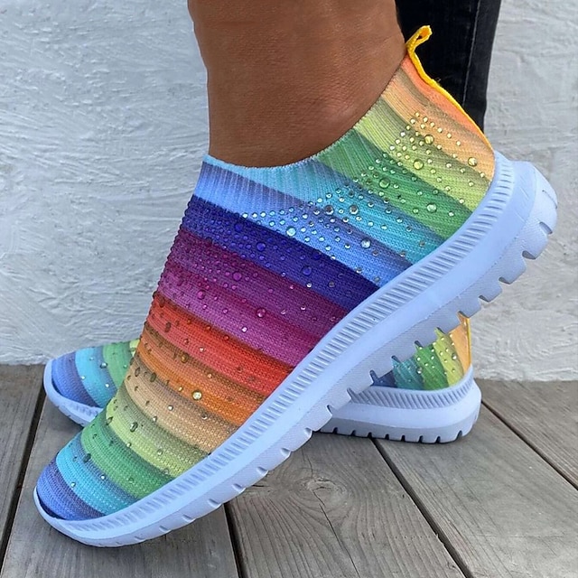 Women's Comfortable Breathable Knitted Sneakers-Comfort & Reliable