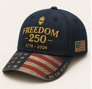 U.S. 250th Anniversary Vintage Cap-Comfort & Reliable