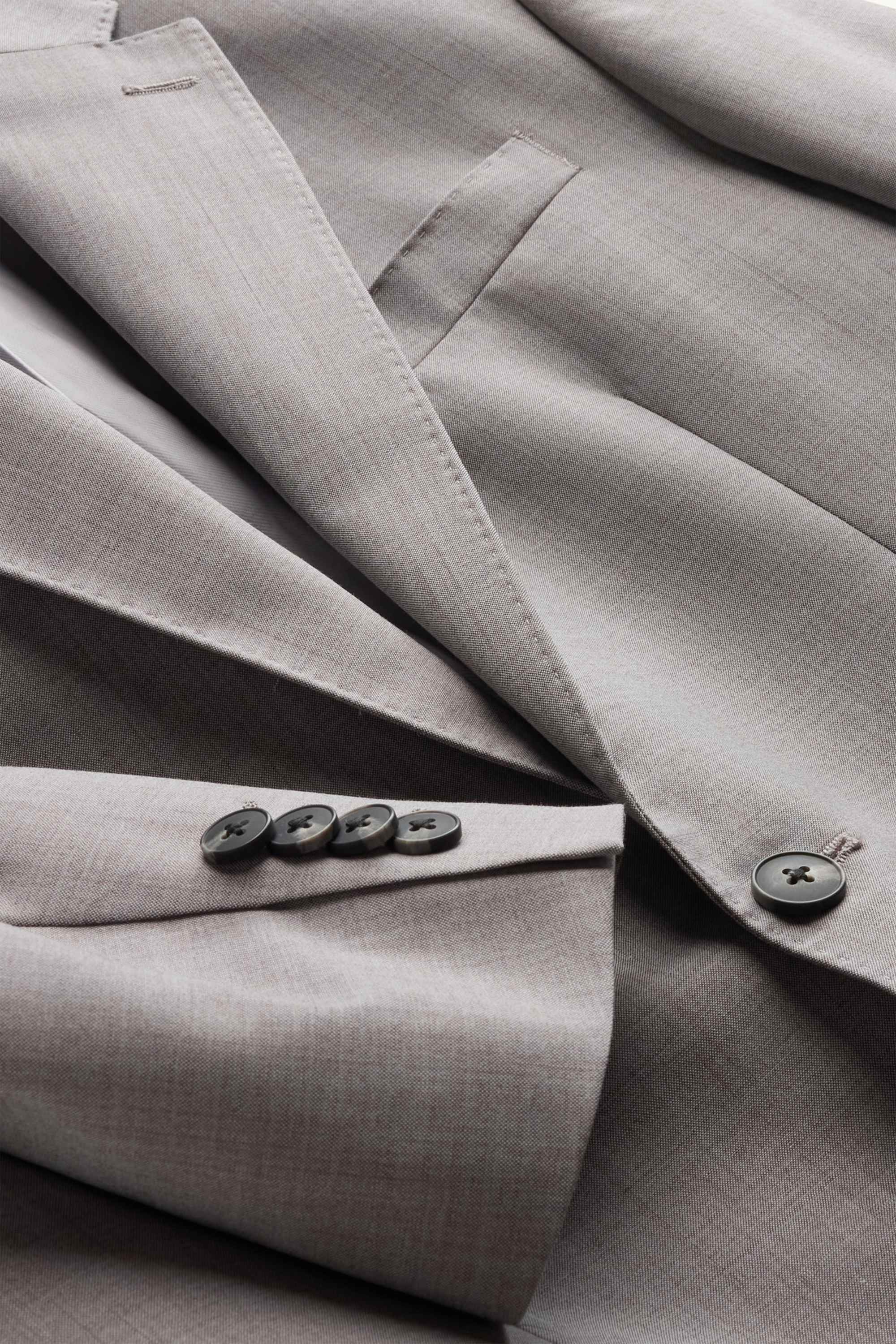 Mix & match tailored wool jacket - regular fit gray