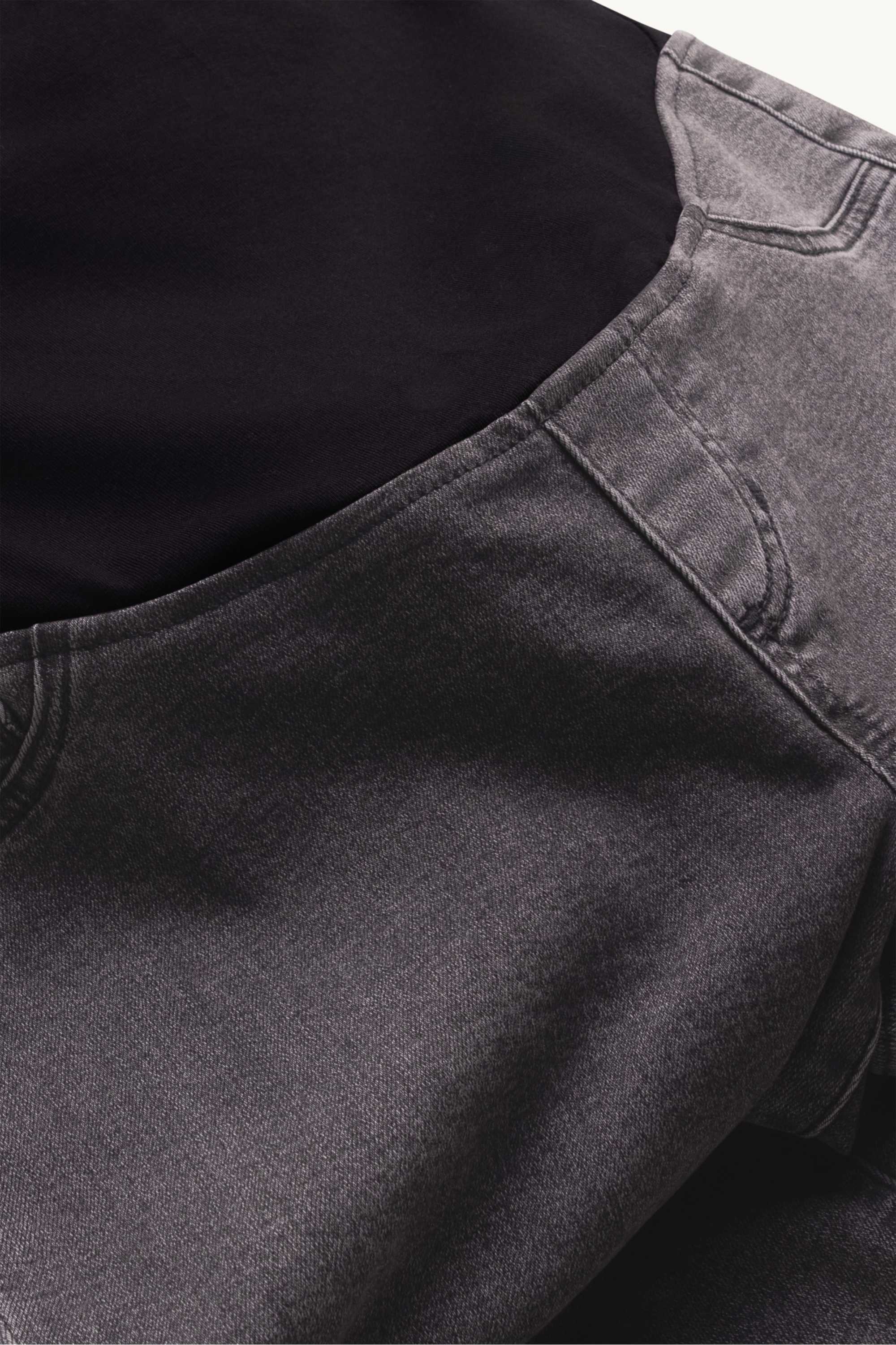 Maternity jeans - jegging jeans gray