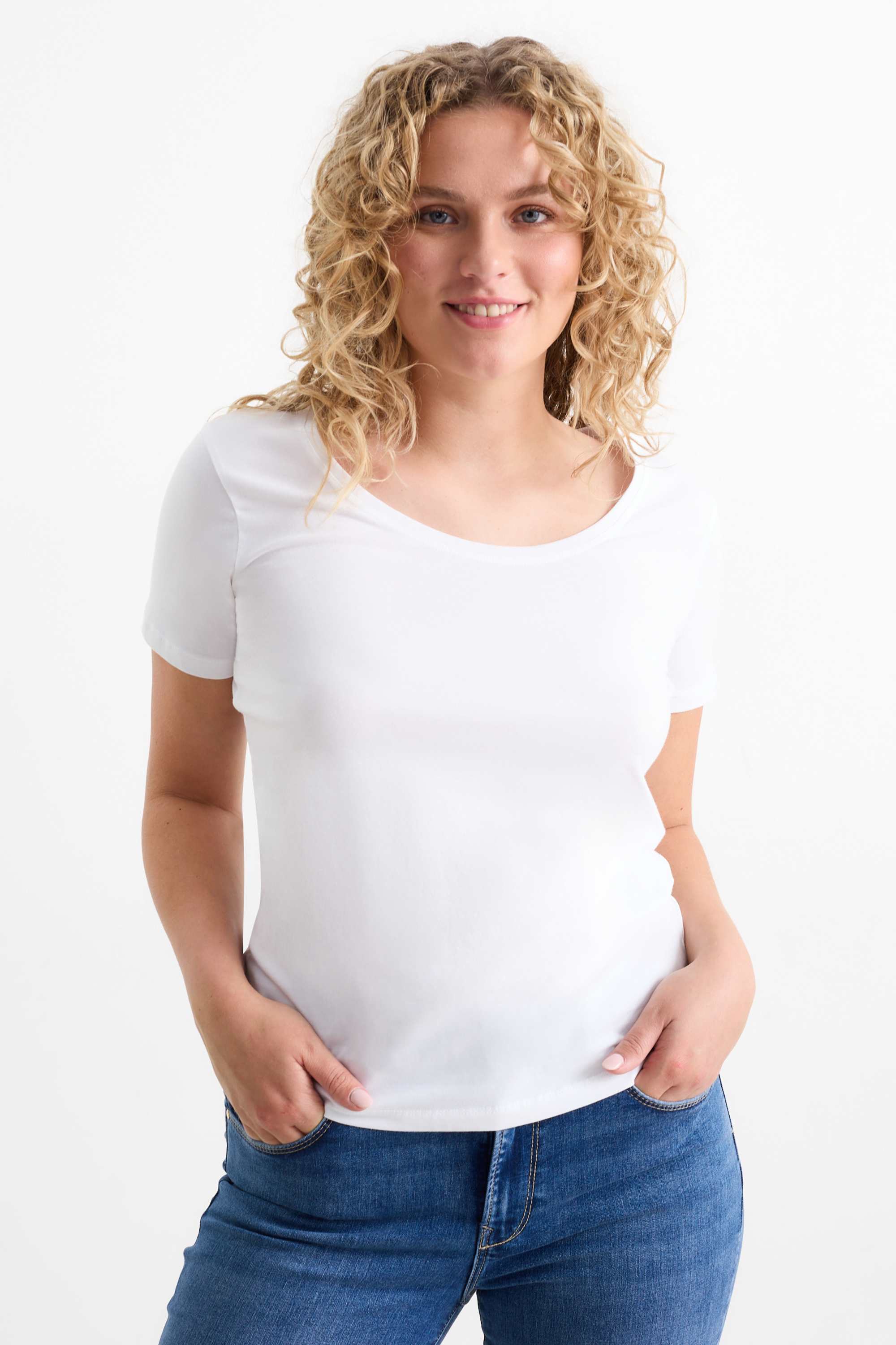 Multipack of 3 - T-shirt white