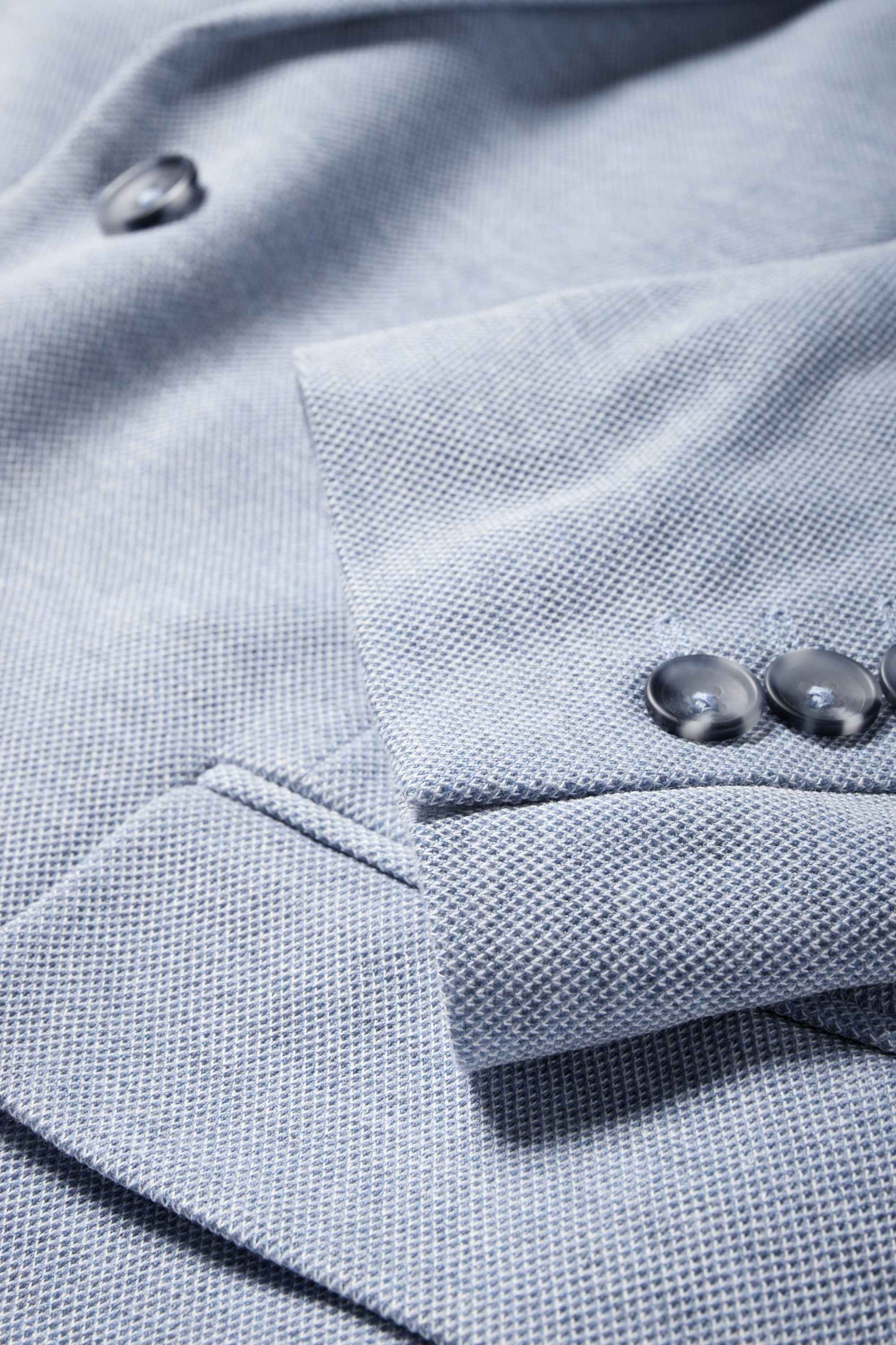 Tailored jacket - slim fit - Flex light blue (7)