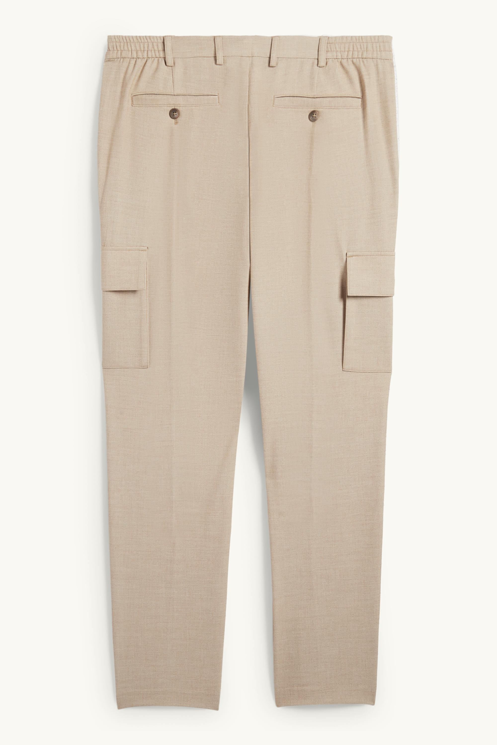 Mix & match suit trousers - regular fit - Flex beige