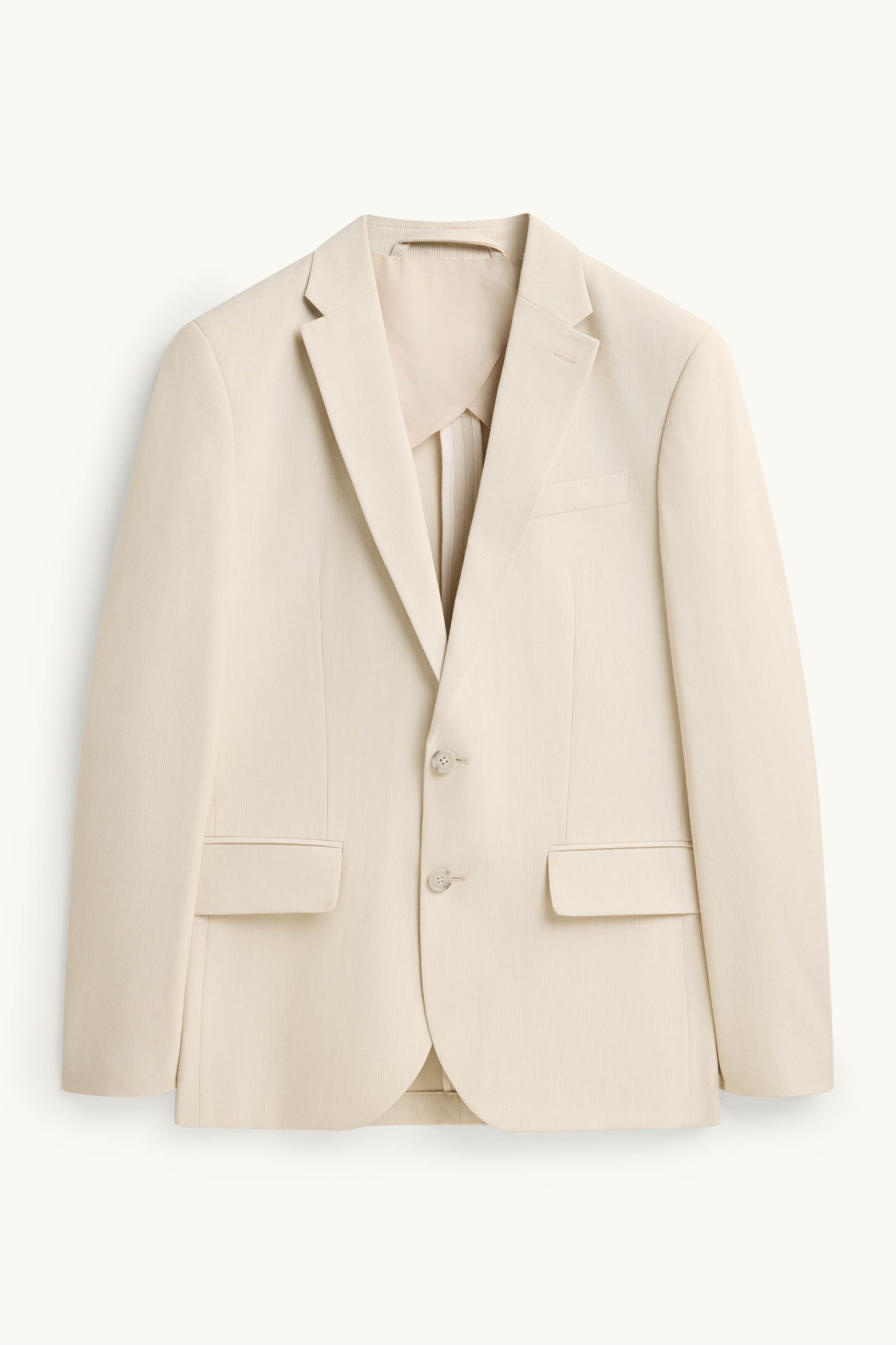 Mix & match tailored jacket - slim fit beige