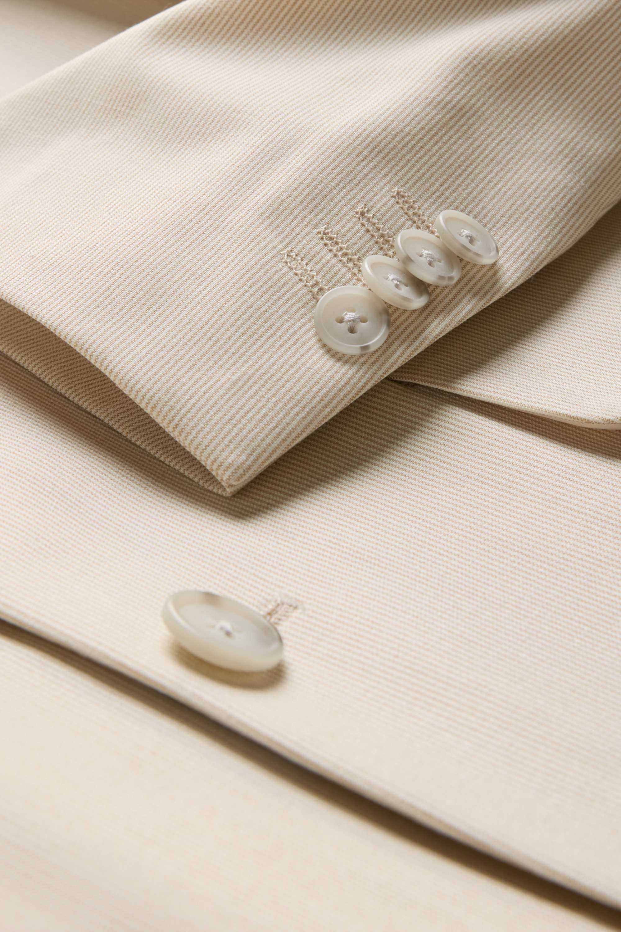 Mix & match tailored jacket - slim fit beige