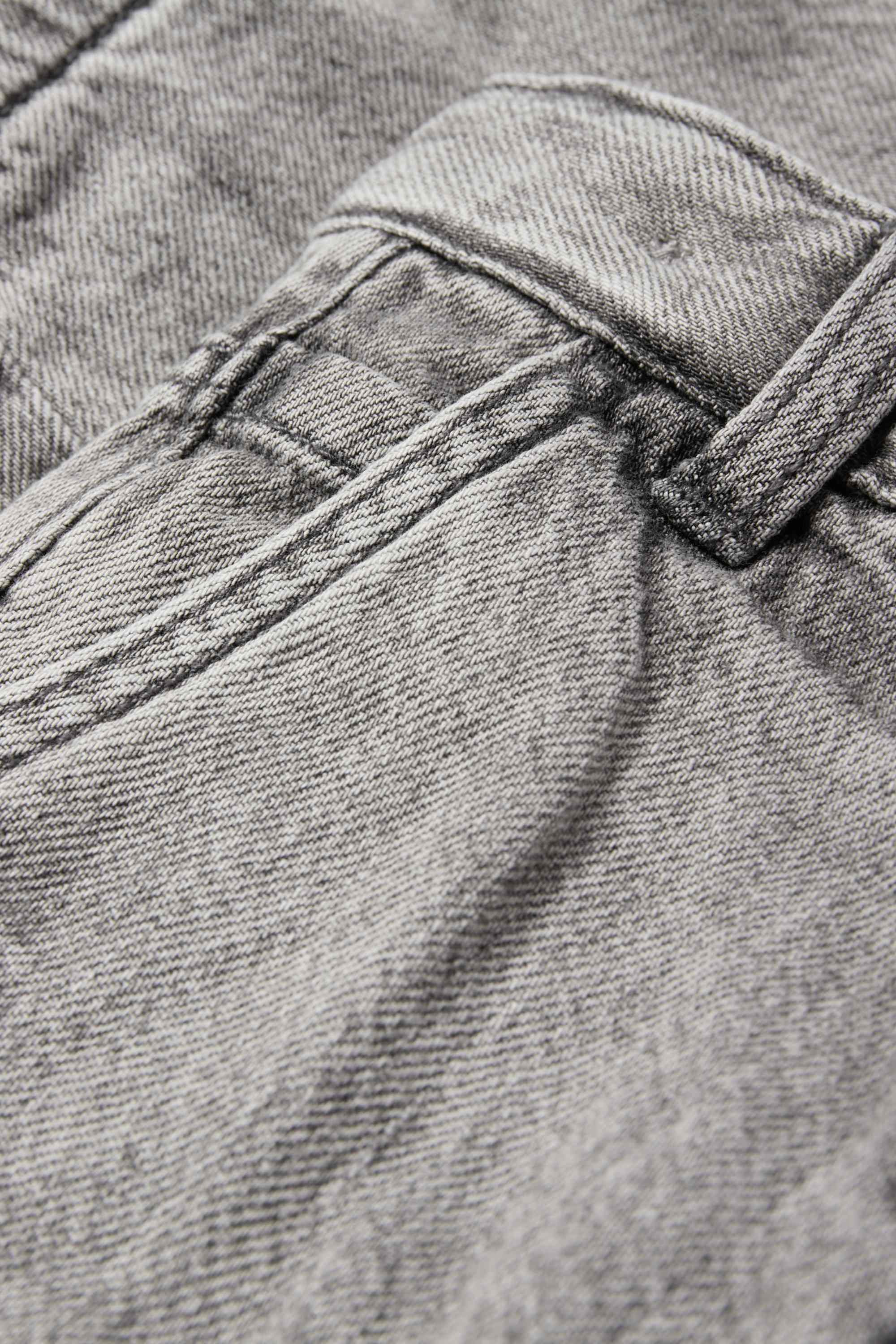 Loose fit jeans - thermal jeans denim-light gray
