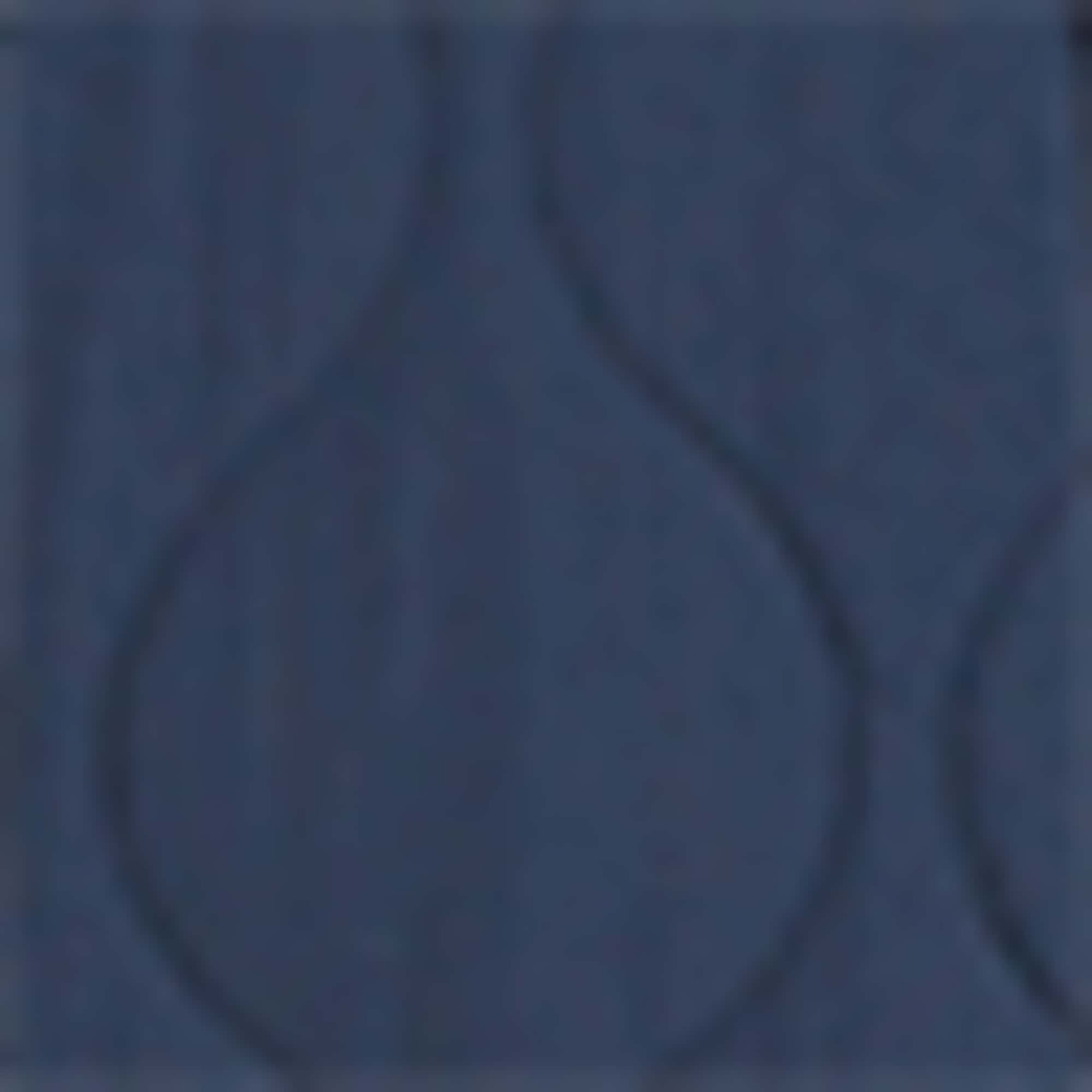 Quilted coat with hood dark blue