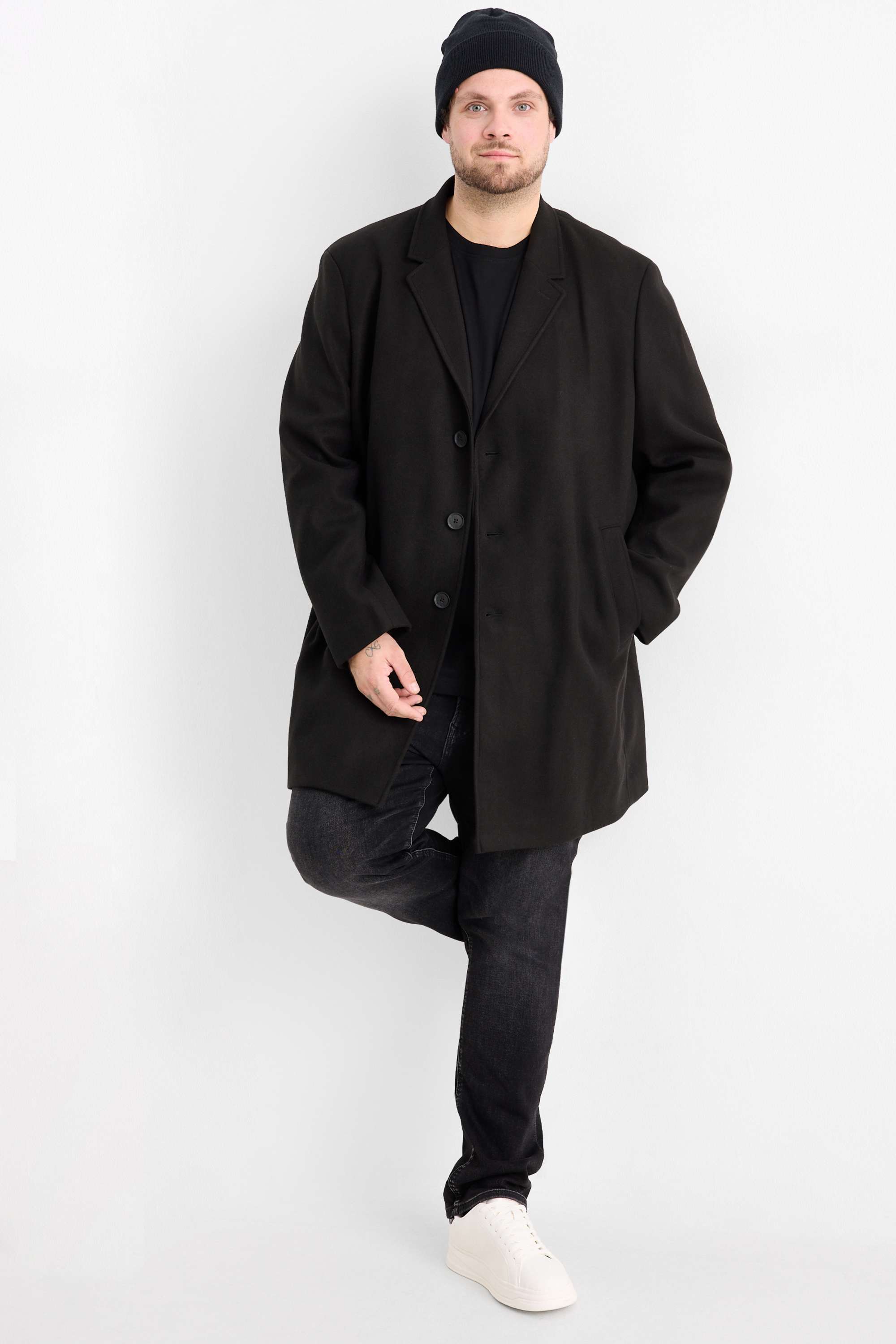 Coat black