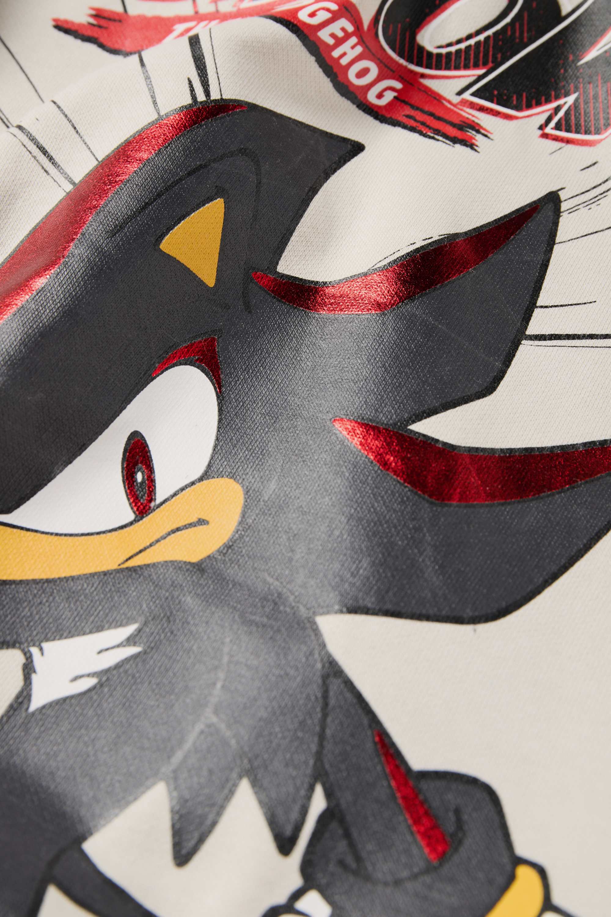 Sonic - hoodie - shiny light beige
