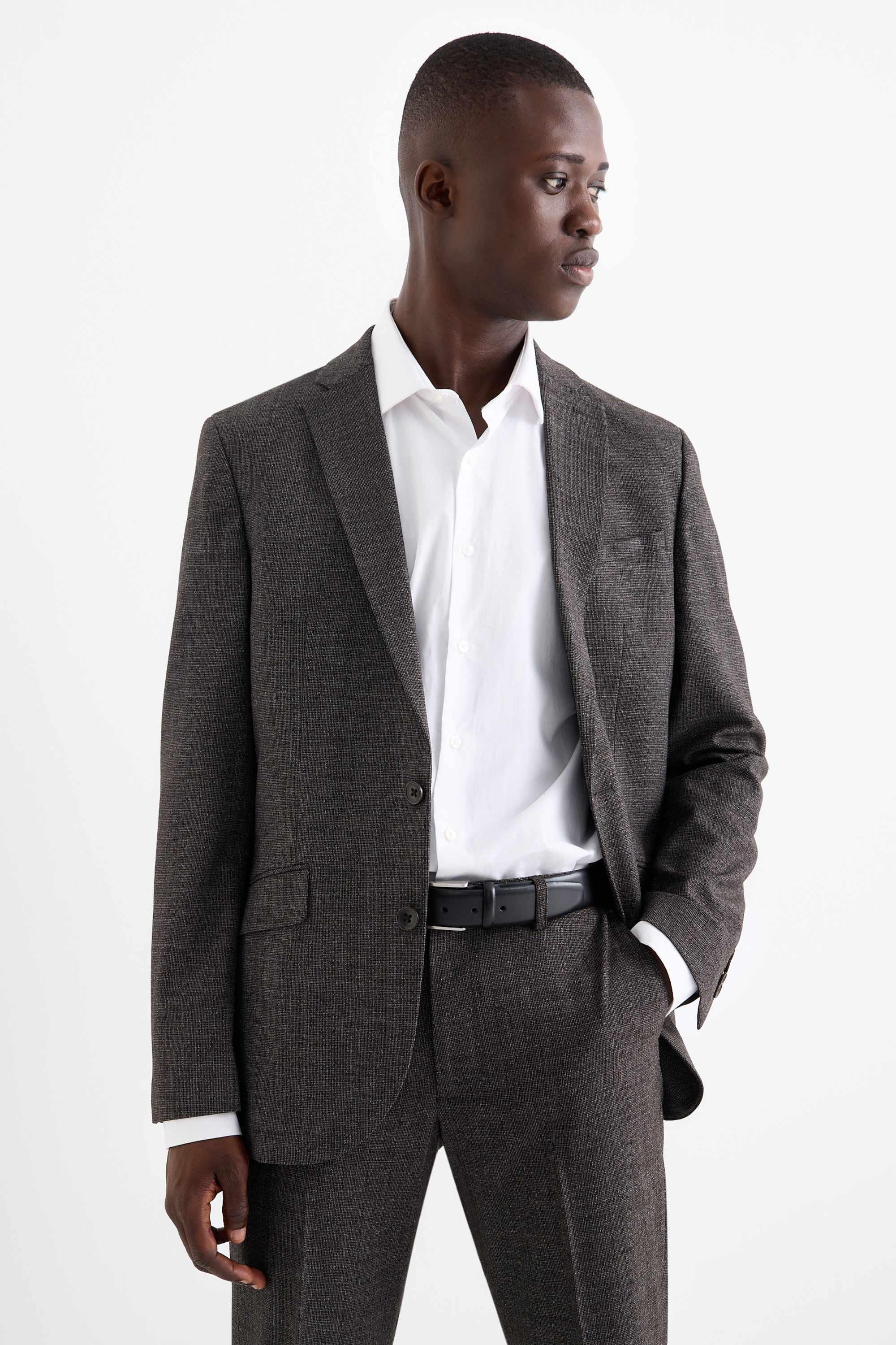 Mix & match tailored jacket - slim fit - Flex - LYCRA® dark gray