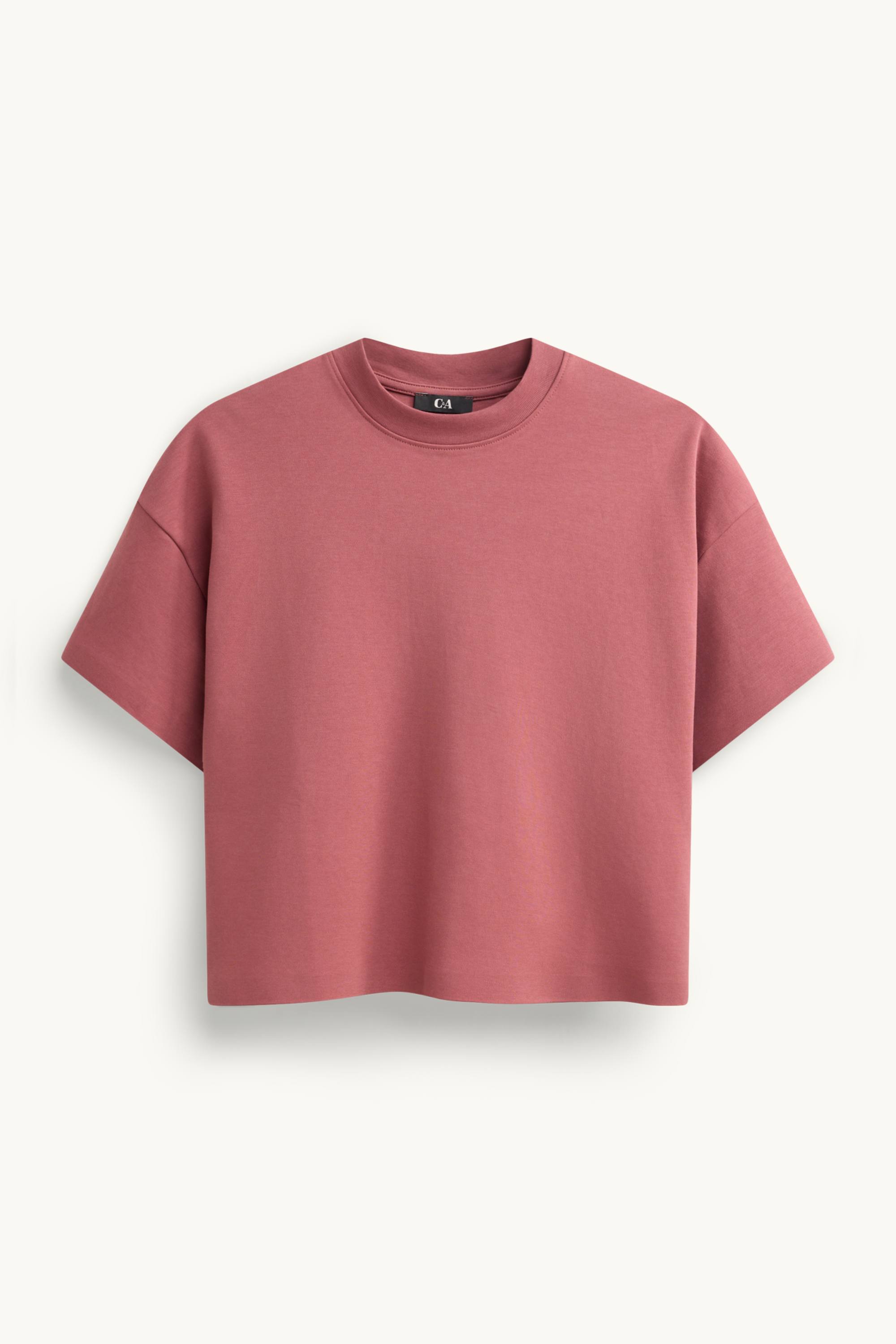 Sweatshirt - oversized rose