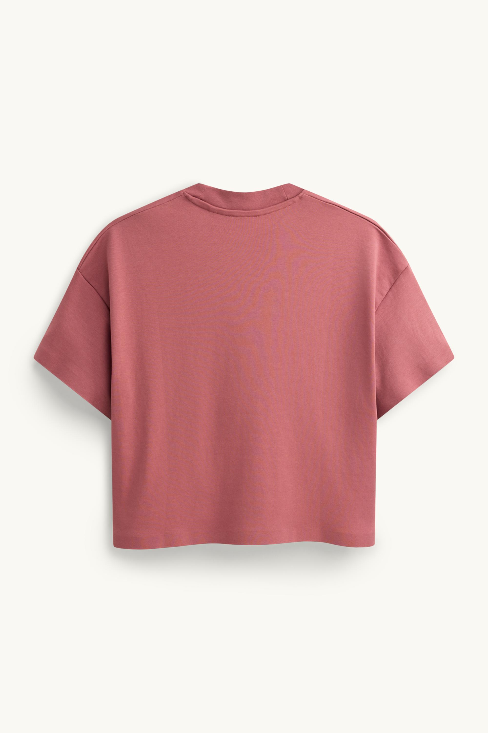 Sweatshirt - oversized rose
