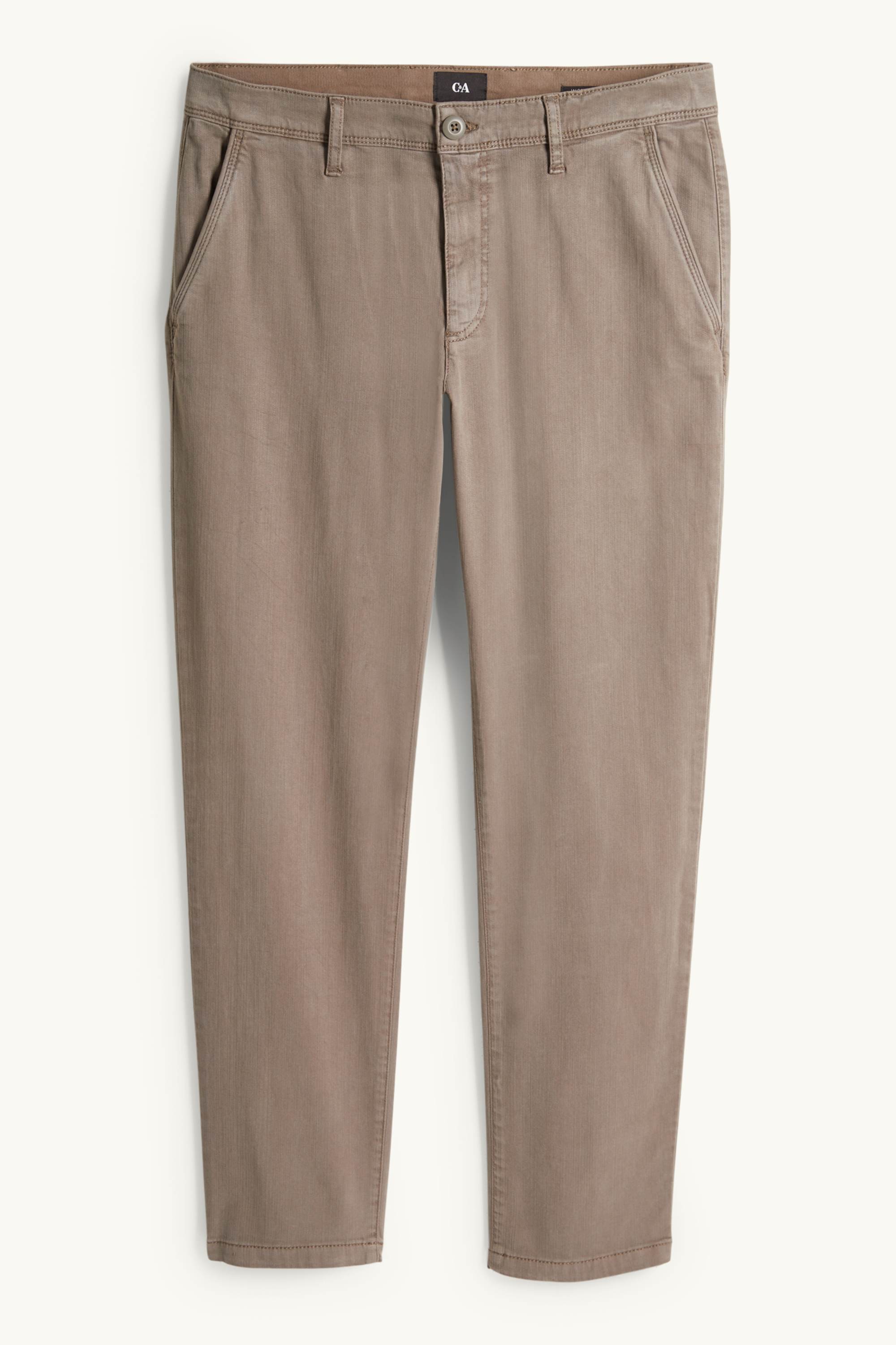 Chinos - slim fit brown