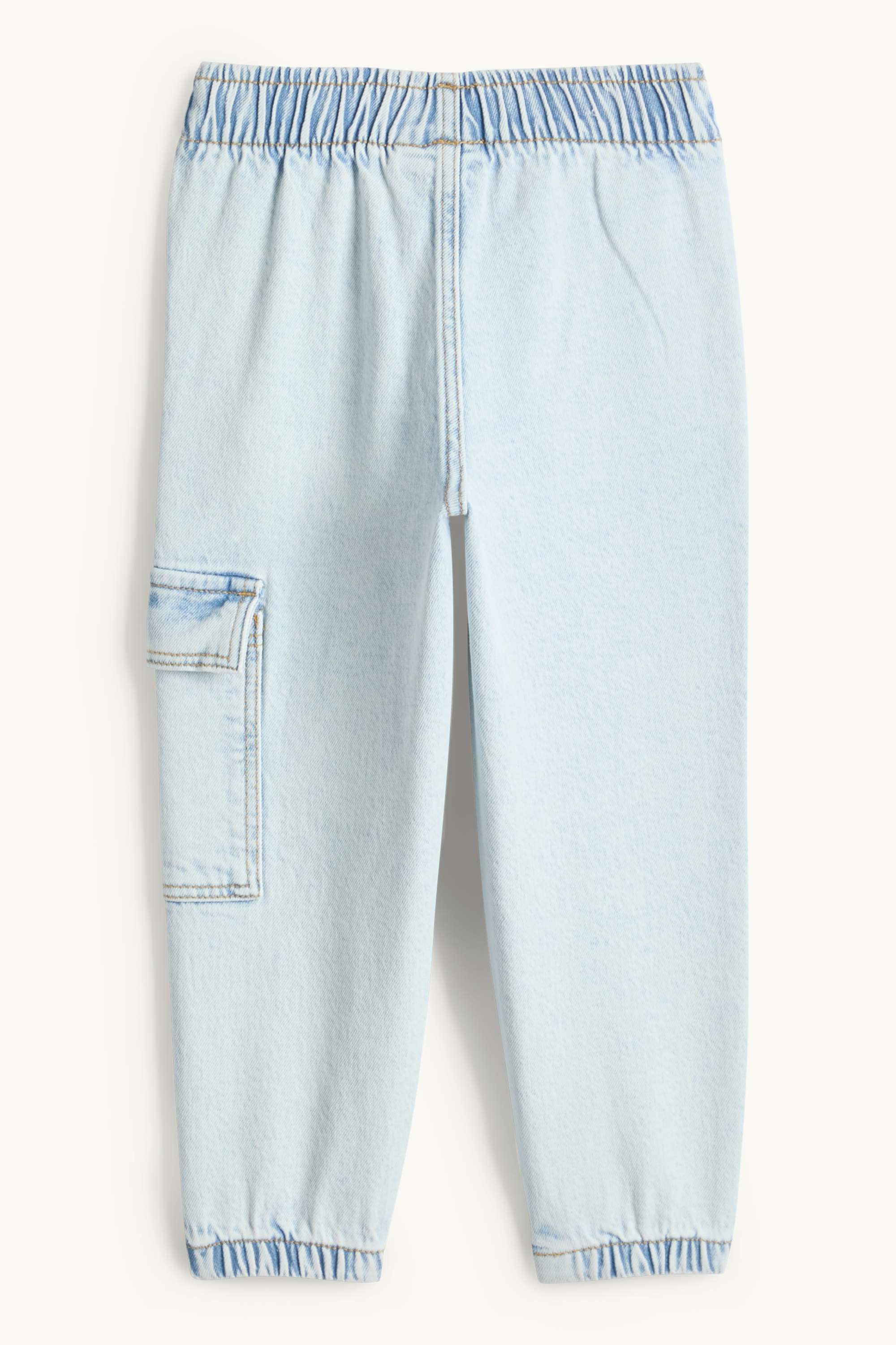 Cargo jeans light blue