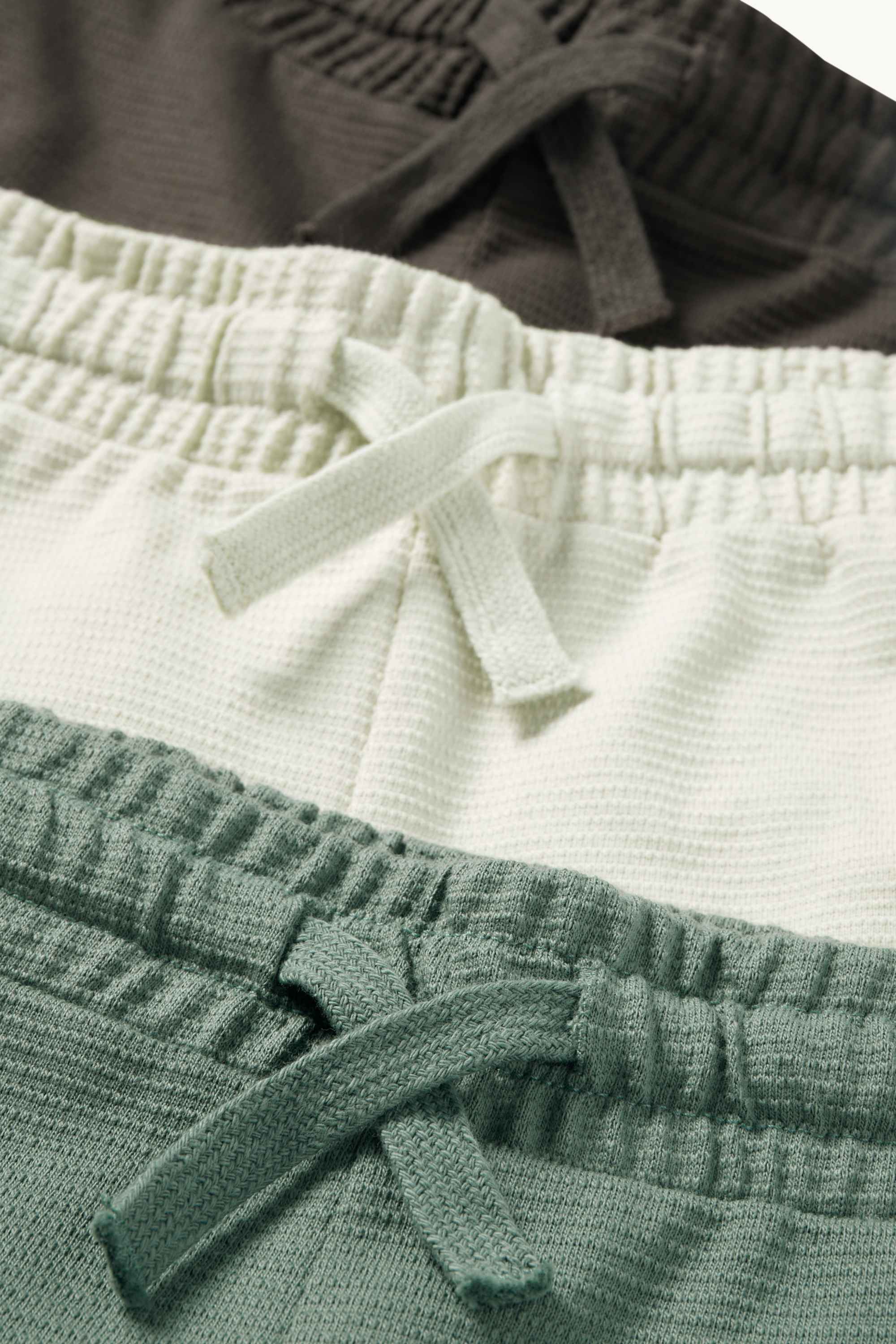 Multipack of 3 - Bermuda shorts - textured green