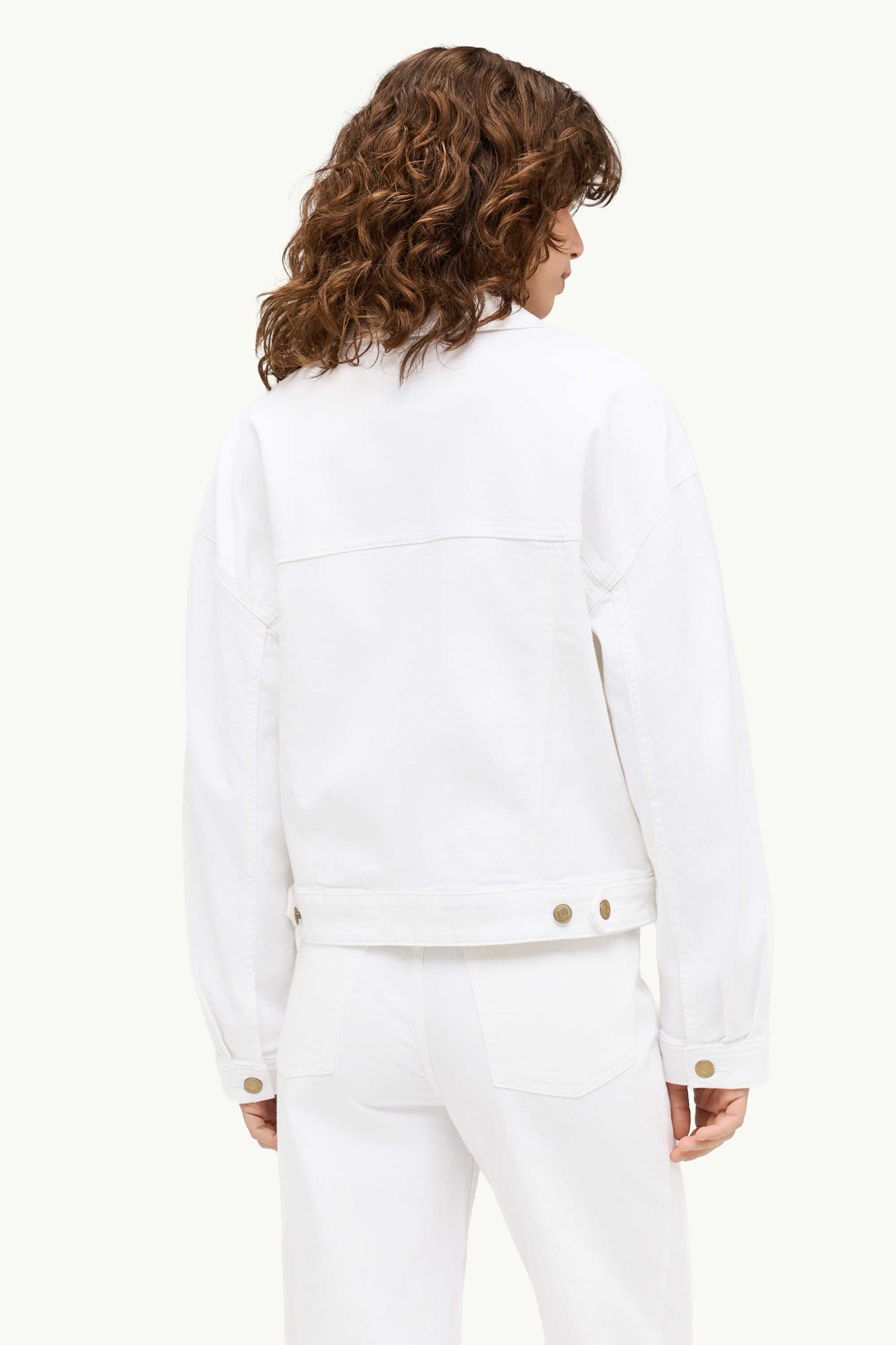 Denim jacket white
