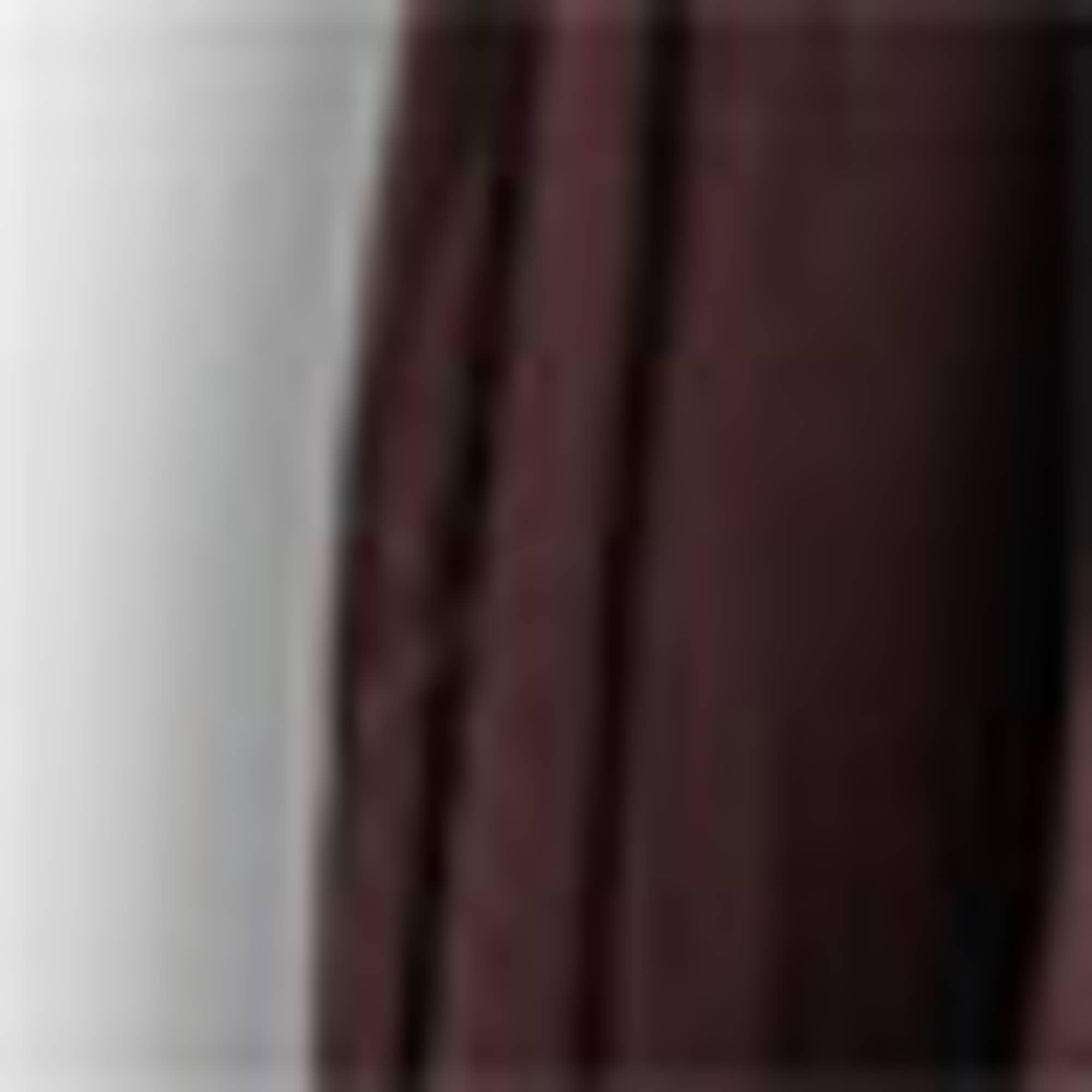 Fit & flare V-neck dress dark brown